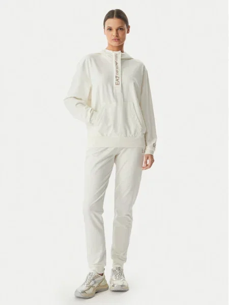 Emporio Armani Dres Kremowy