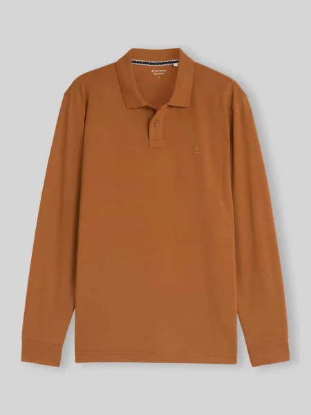Koszulka polo z detal z logo Tom Tailor