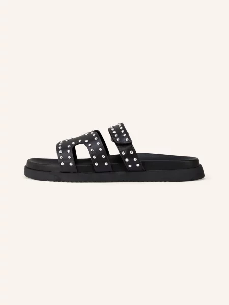 Sandály Steve Madden s nýty černé