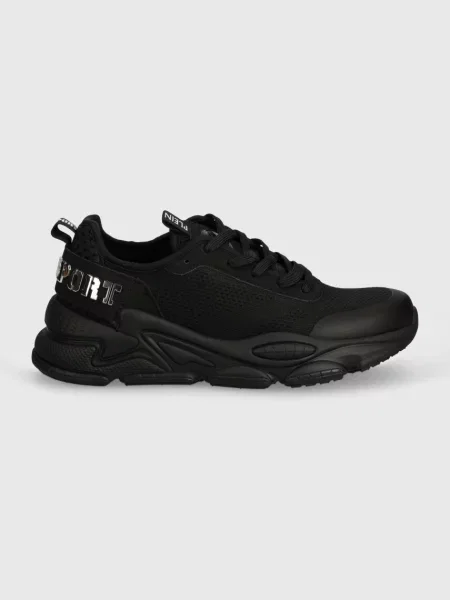 Superge PLEIN SPORT Lo-Top Sneakers črna