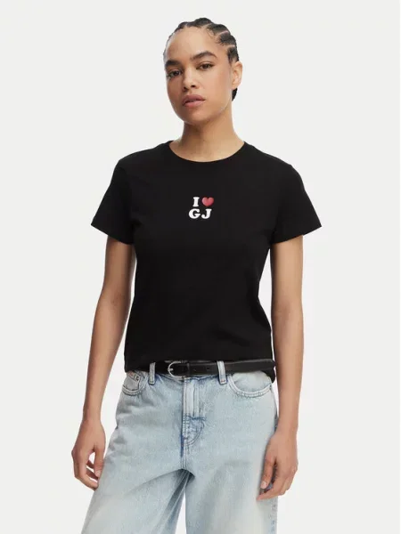 Тениска Guess Jeans черно