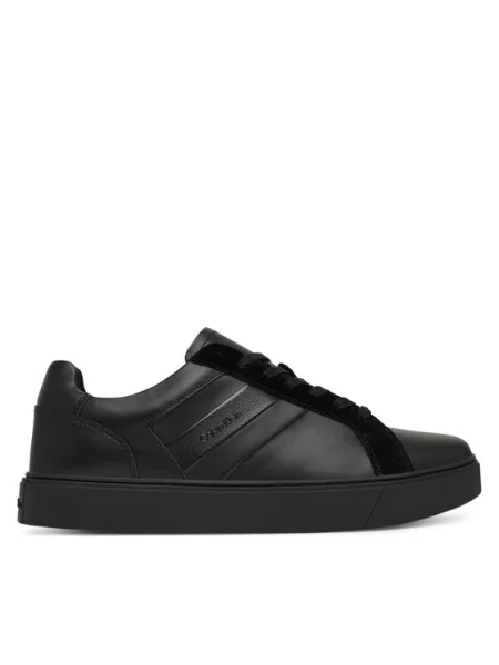 Calvin Klein Sneakers Classic Cupsole Laceup Tape negru