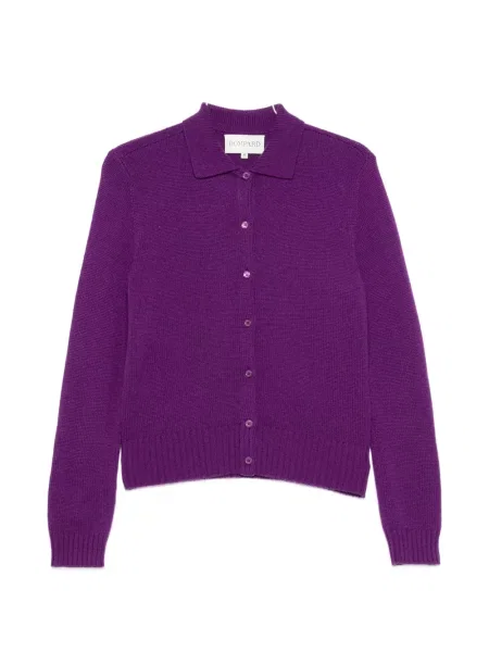 Gulerat tricou polo Bompard violet