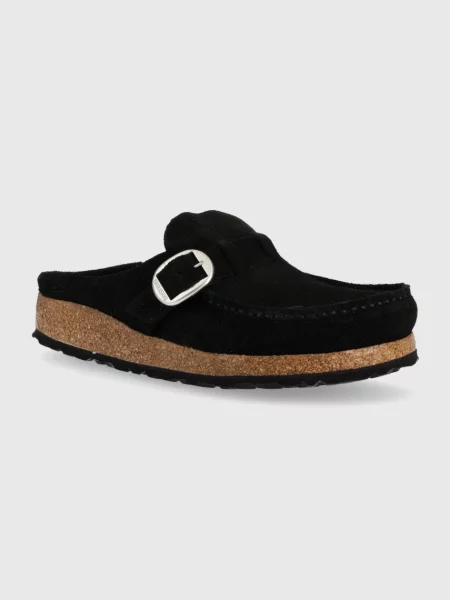 BIRKENSTOCK Saboți Buckley / argintiu negru