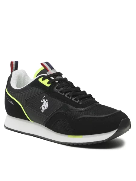 Sneakersy U.S. Polo Assn. čierna