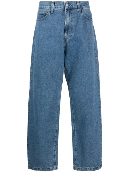 Blugi conici Carhartt Wip albastru