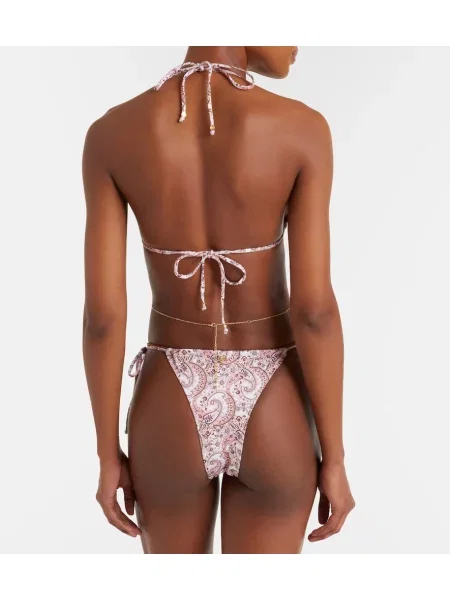 Bikini Bananhot cu model paisley roz