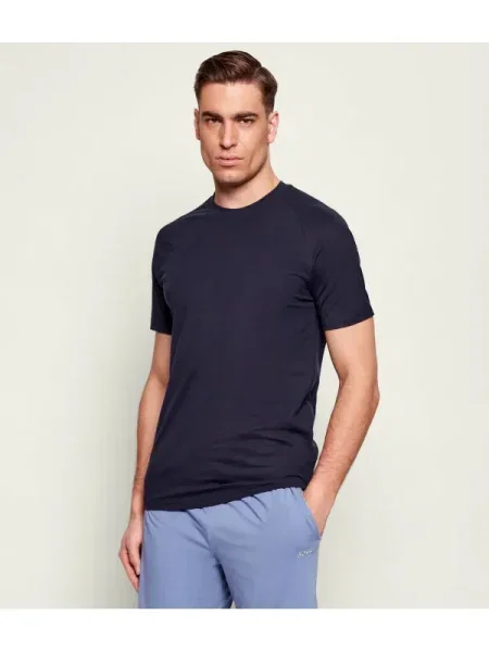 BOSS BLACK Tricou RN Energetic negru