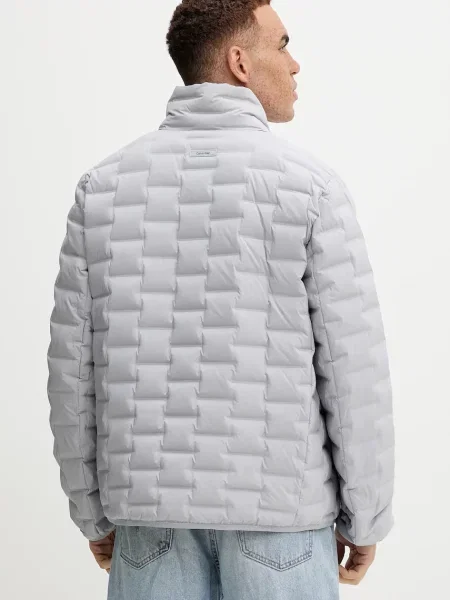 Klasszikus kabát Calvin Klein szürke