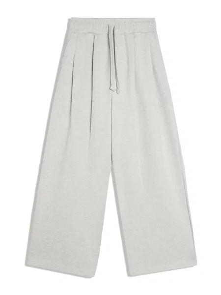 Bershka Pantaloni cutați deschis gri