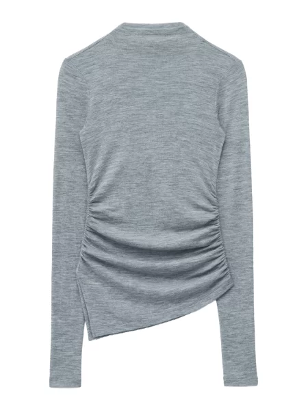 & Other Stories Tricou amestecat gri
