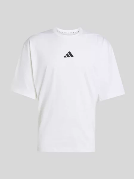 Adidas Performance t-shirt treningowy POWER wzorzysty biały