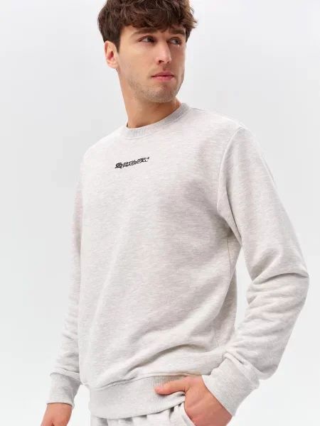 Bluza dresowa Rough Radical Active Cotton szara