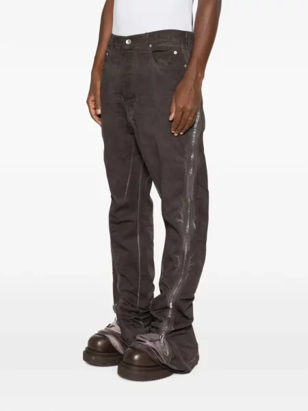 Blugi drepți Rick Owens Drkshdw gri