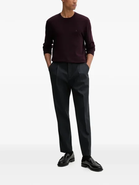 Pantaloni Barena plisate negru