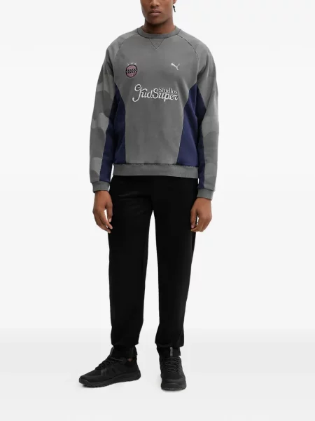 Hanorac Puma cu broderie gri