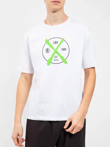 Just Before Футболка білий