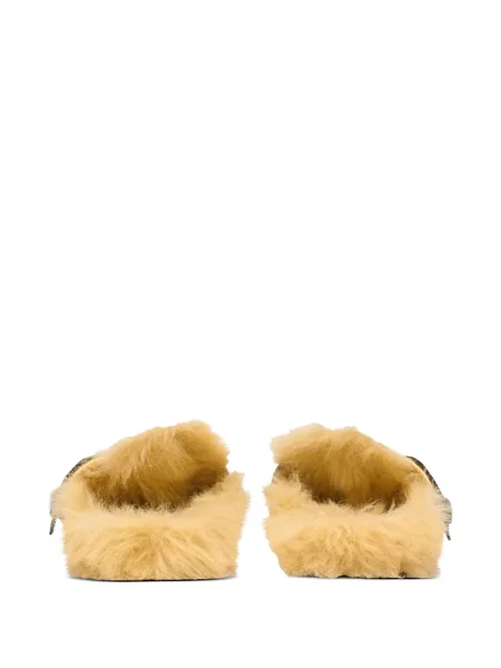 Papuci tip mules Balmain negru