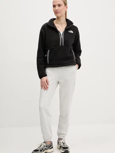 Μπλούζα The North Face TNF Fleeski μαύρο