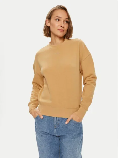 Calvin Klein Bluză Nano Logo bej