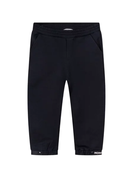 Spodnie dziecięce Moncler Enfant czarne
