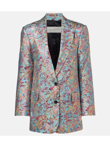 Geacă Dries Van Noten din jacard