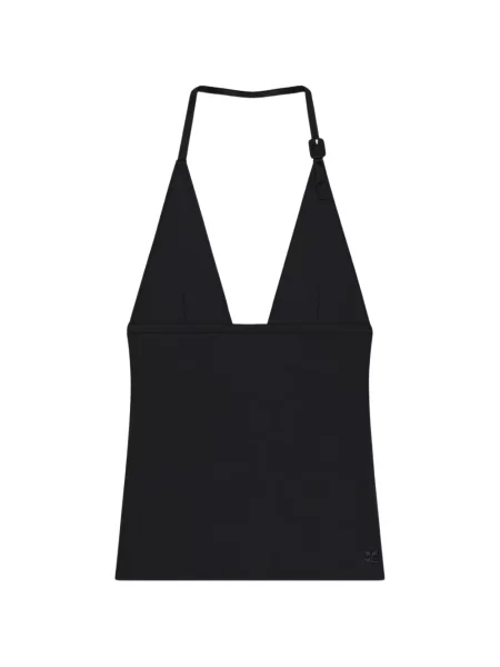 Топ Courreges от джърси черно