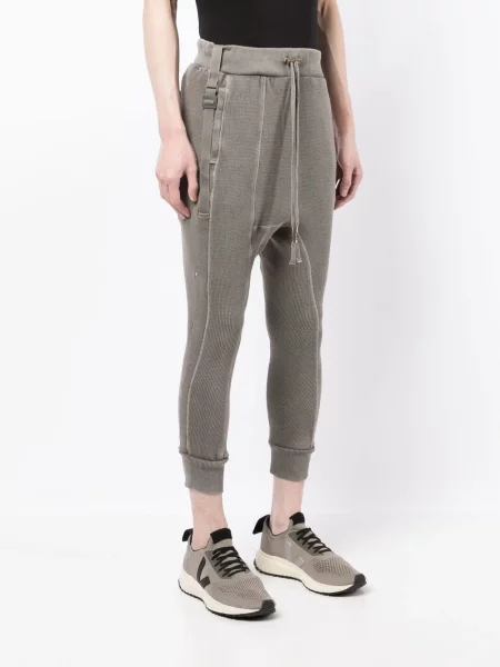 Zkrácené kalhoty Boris Bidjan Saberi hnědé