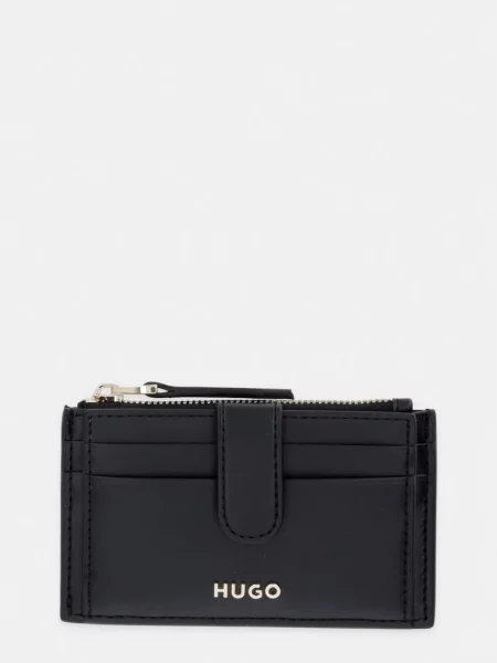 HUGO denarnica Syndra_Card Holder črna