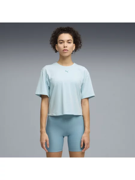 PUMA koszulka CLOUDSPUN o luźnym kroju Odzież XXS niebieski