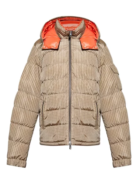 Яке Moncler кафяво