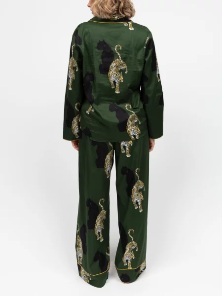 Пижама Cyberjammies из модала зеленая