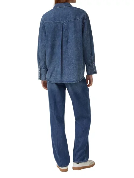 S.Oliver Bluză denim albastru
