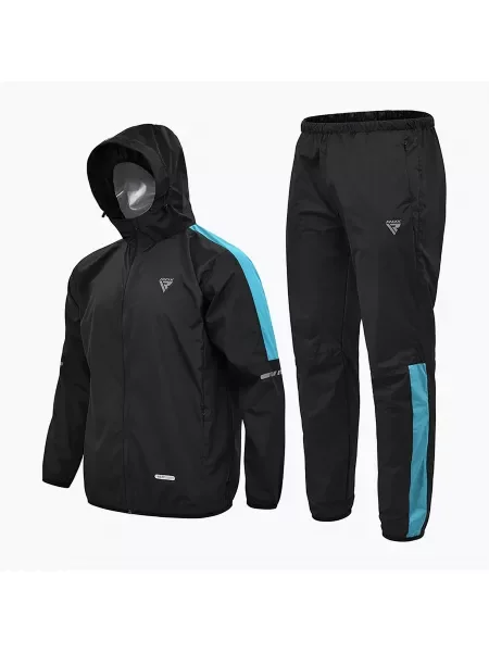 Kombinezon RDX H1 Sauna sky blue czarny
