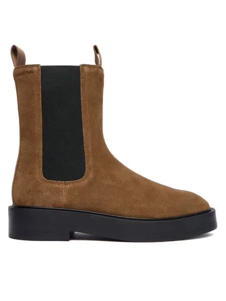 Gležnjarji Chelsea Calvin Klein bež