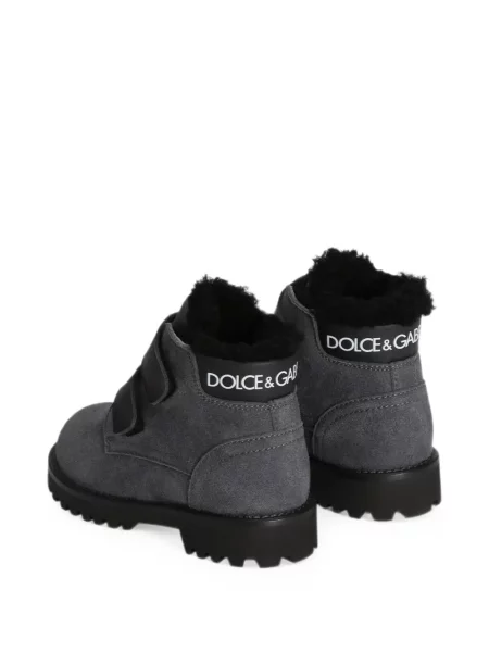 Gyerek bokacsizma Dolce & Gabbana szürke