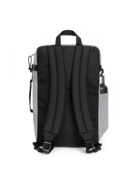 EASTPAK Batoh Transit'r svetlosivá / čierna biela