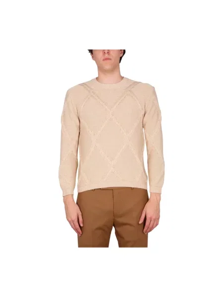 Sweter Ballantyne beżowy