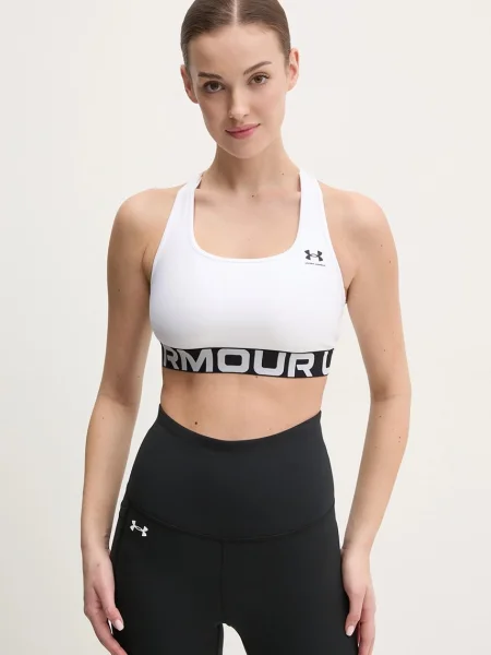 Спортен сутиен Under Armour HG Authentics зелено бяло