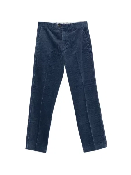 Pantaloni Ps Paul Smith de catifea cord albastru