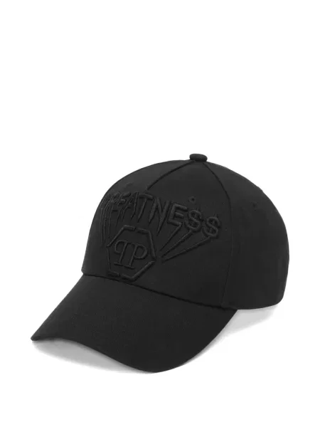 Șapcă Philipp Plein cu broderie negru