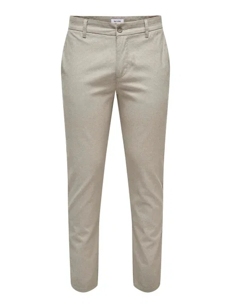 Only & Sons Pantaloni eleganți MARK taupe gri