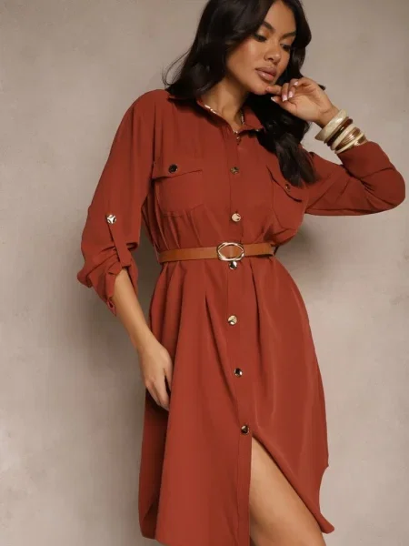 Rochie Esaviona maro