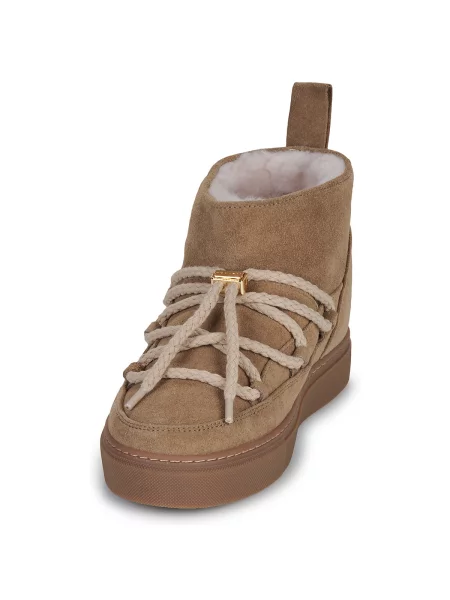 Semišové klasické kozačky Inuikii béžové