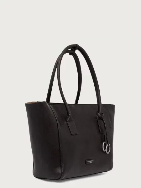 Marc O'Polo torebka shopper skórzana brązowa