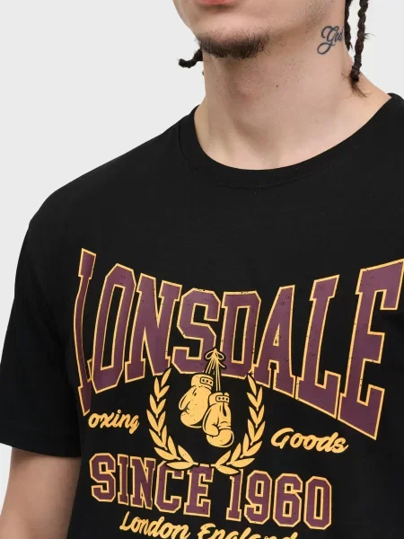 Футболка Lonsdale чорна