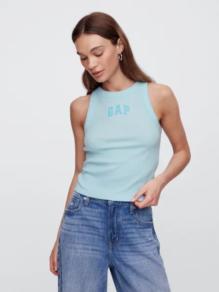 Podkoszulka Gap prążkowana z autografem