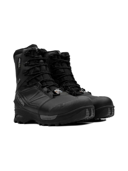 Buty trekkingowe Salomon sznurowane czarne