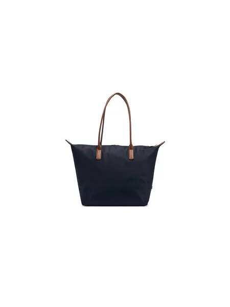 Tommy Hilfiger Táska Popette Tote Corp Sötétkék