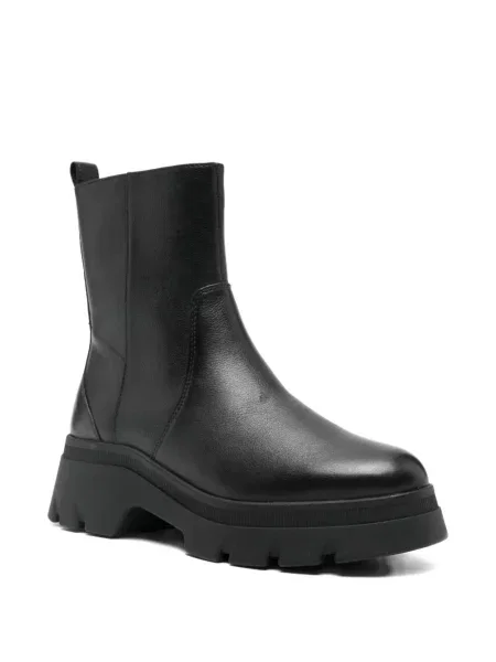 Botine Geox din piele negru